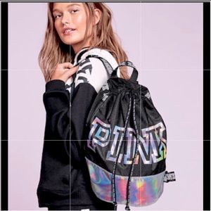 Victoria Secret PINK drawstring backpack